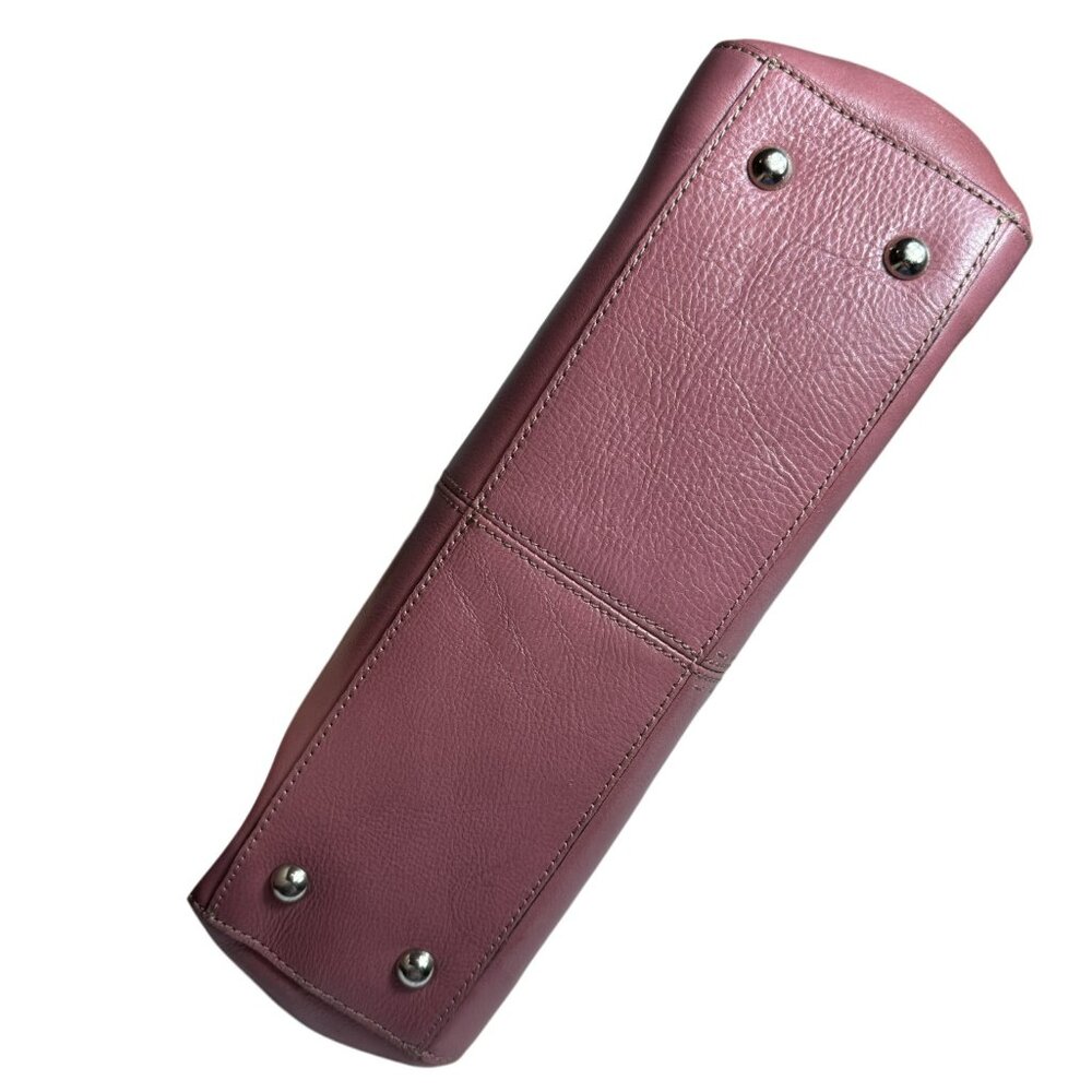 Fossil Vintage Leather Shoulder Bag – Mauve / Dusty Rose – Y2K - Picture 7 of 14